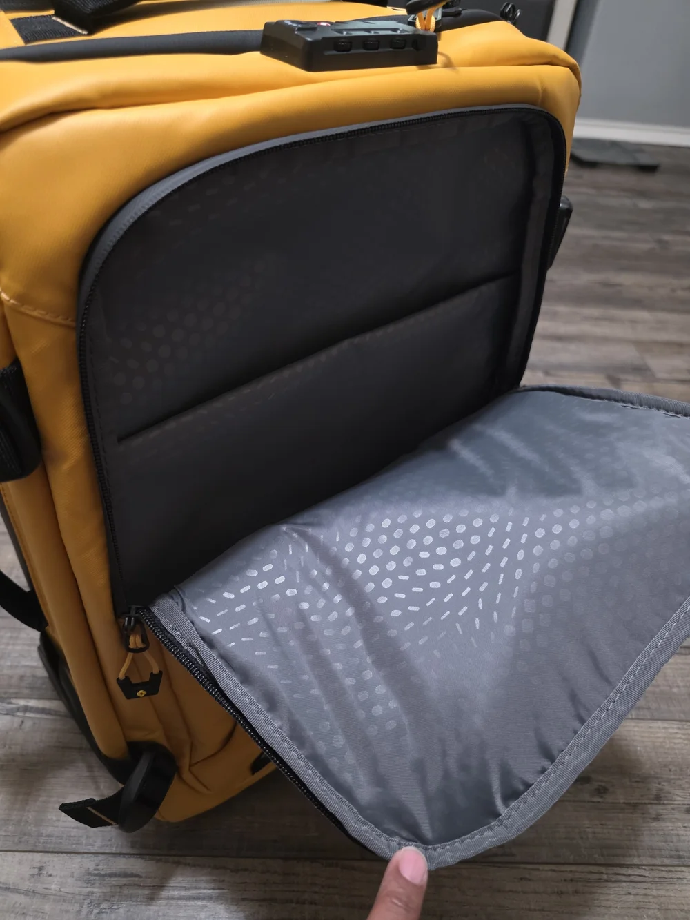 Carry-On Rolling Duffle Bag - Yellow